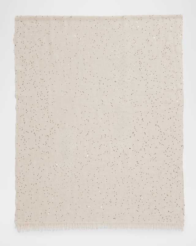 Speckled Lightweight Linen Scarf